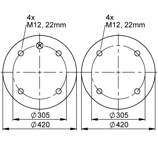 FS 1330-11 CI | 马牌康迪泰克单囊式空气驱动器