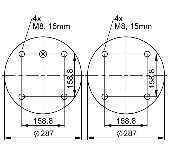 FS 530-14 CI G1/4 | 马牌康迪泰克单囊式空气驱动器