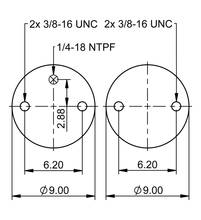 FD 330-30 369 | 马牌康迪泰克双囊式空气弹簧