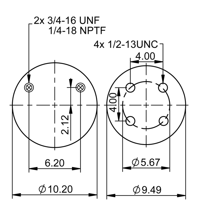 10 10-16 S 724 | 康迪泰克空气弹簧 适用于陕汽卡车德龙 X3000