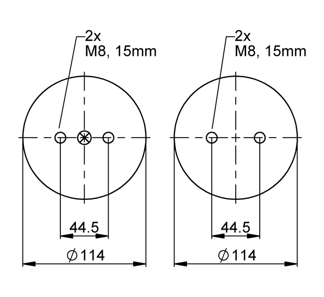 FS 100-10 CI G1/4 | 马牌康迪泰克单囊式空气驱动器