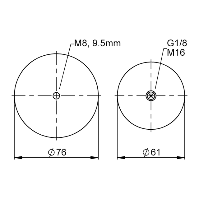 SK 37-6 P02 G1/8 | 马牌康迪泰克袖式空气驱动器