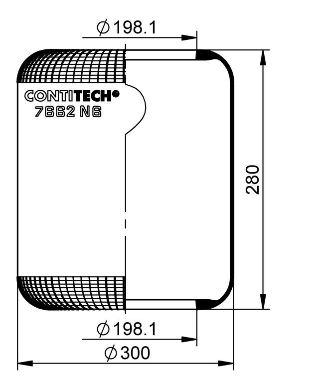 7662 N6 | 马牌空气弹簧