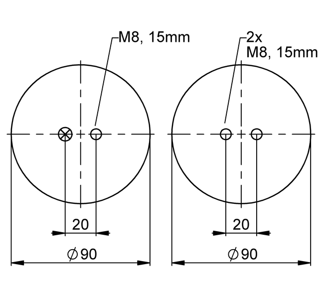 FS 40-6 CI G1/8 | 马牌康迪泰克单囊式空气驱动器