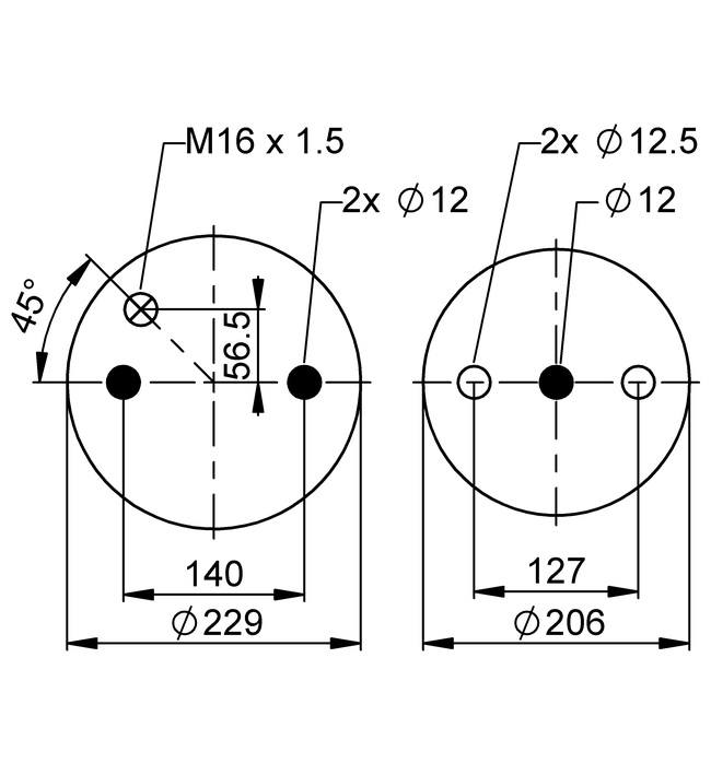 6710 N P04 | 康迪泰克空气弹簧 适用于斯堪尼亚客车